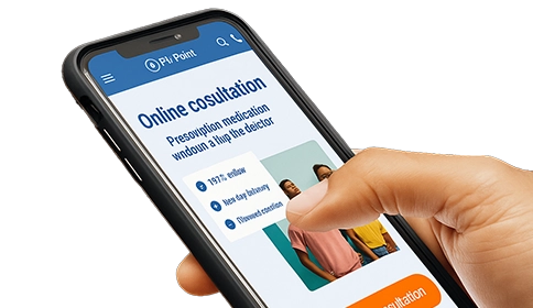 Online consultation illustration